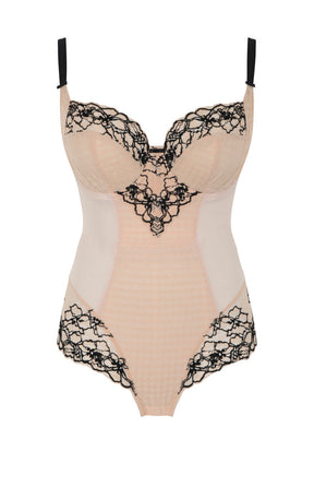 Panache Envy Bodysuit Sand/Black